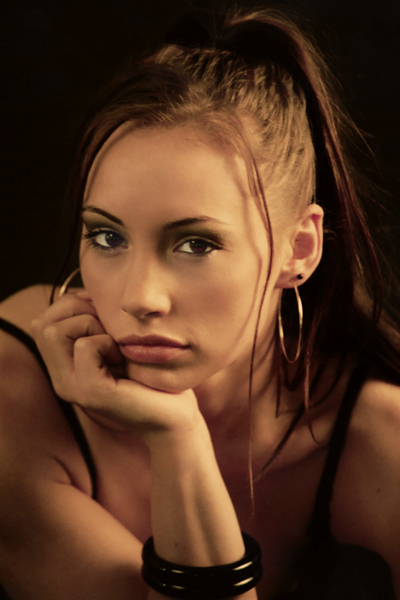 Female model photo shoot of Tanya Rouse by Isaac Klotz 