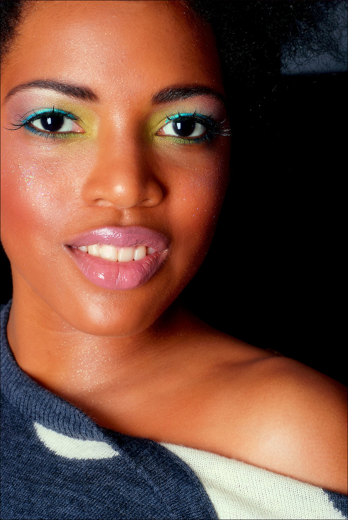 Female model photo shoot of Zephra by AishaB in Baltimore, Maryland, makeup by Meagan Shea