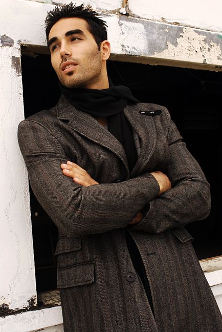 Male model photo shoot of Peyman Davian