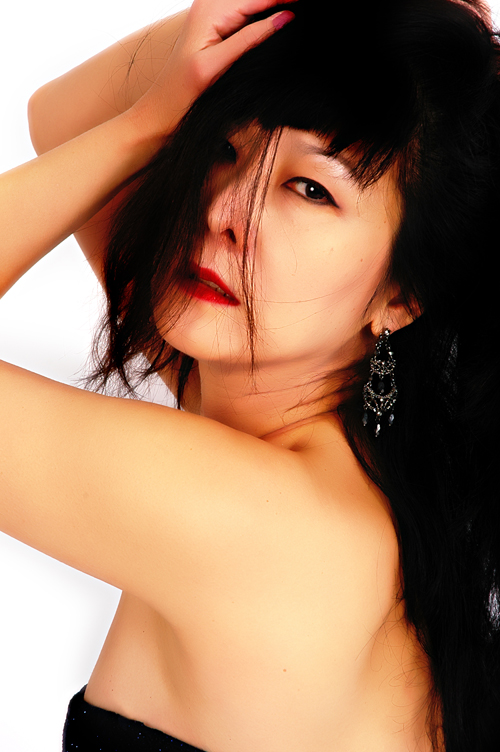Female model photo shoot of HwiCheng by Billy Pegram and Fotowerks LLC in Studio