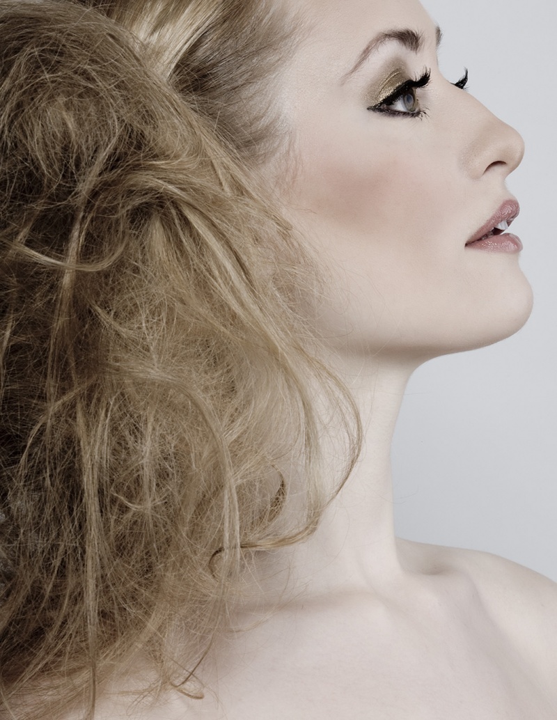 Female model photo shoot of - Veronica - by Barry Druxman in Bellevue, WA, hair styled by K A Y  Matthews