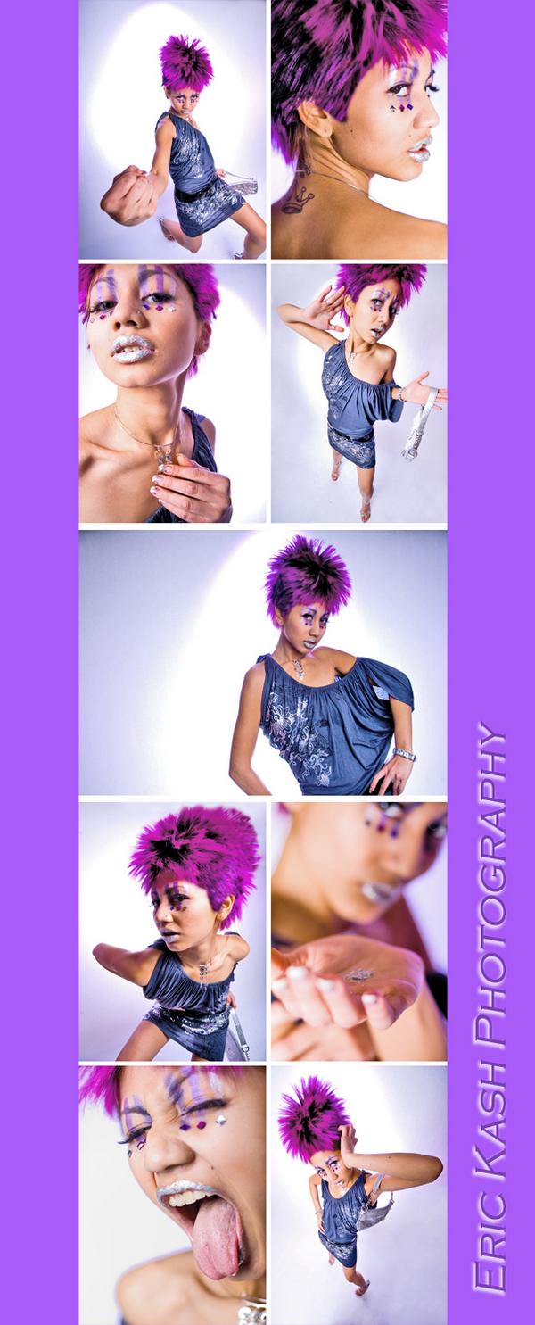 Female model photo shoot of Tammy Reynalda by Eric Kash in Eric Kash Studio, makeup by Lorraine Andris