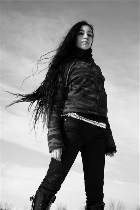 Female model photo shoot of The Mesmerizer