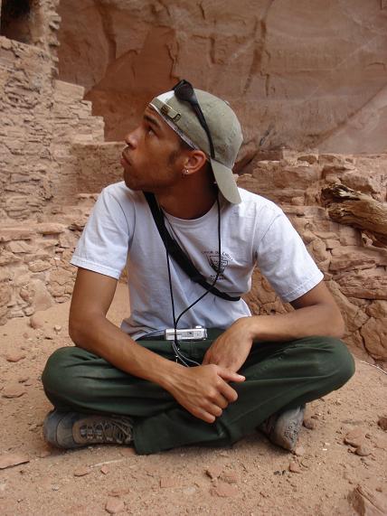 Male model photo shoot of MJD Art in Canyon de Chelly National Park