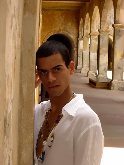 Male model photo shoot of Quique Santiago in Old San Juan