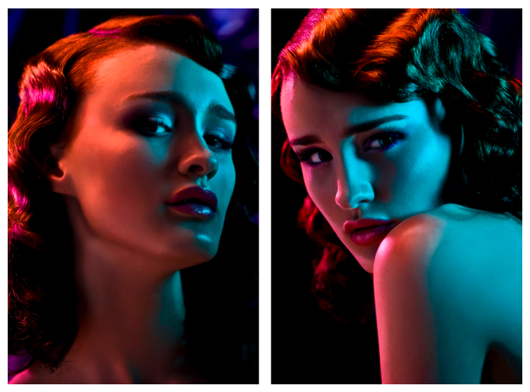 Female model photo shoot of Christina OHara by Carlos Nunez, makeup by Julia Canizal
