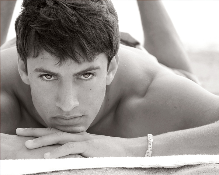 Male model photo shoot of johngrantphotography in beach
