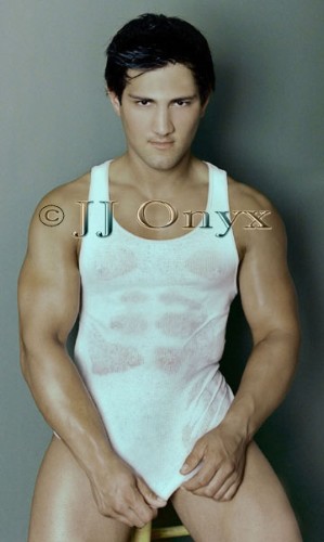 Male model photo shoot of robavak by JJ Onyx