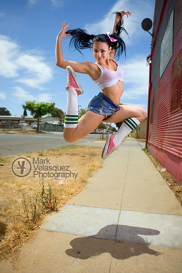 Male and Female model photo shoot of Mark Velasquez and Trina Ballerina in Santa Maria, CA