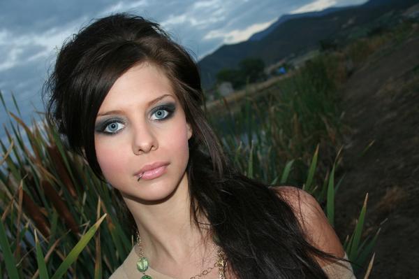 Female model photo shoot of Amanda Despie in Pashall Vineyard: Ashland, Oregon
