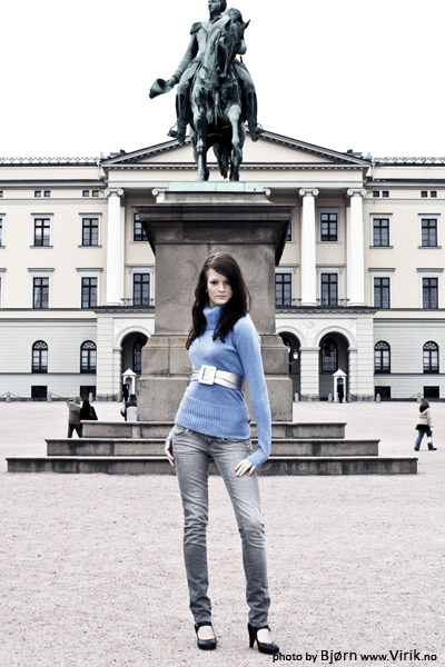 Female model photo shoot of Karine H by Bjorn Virik in Oslo
