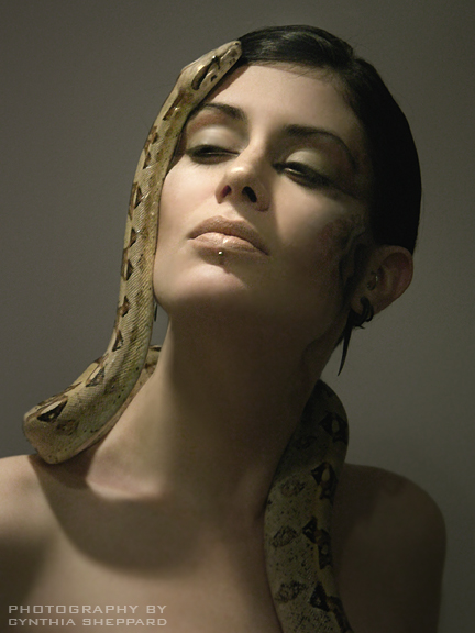 Female model photo shoot of Vasara, makeup by Naked Vanity
