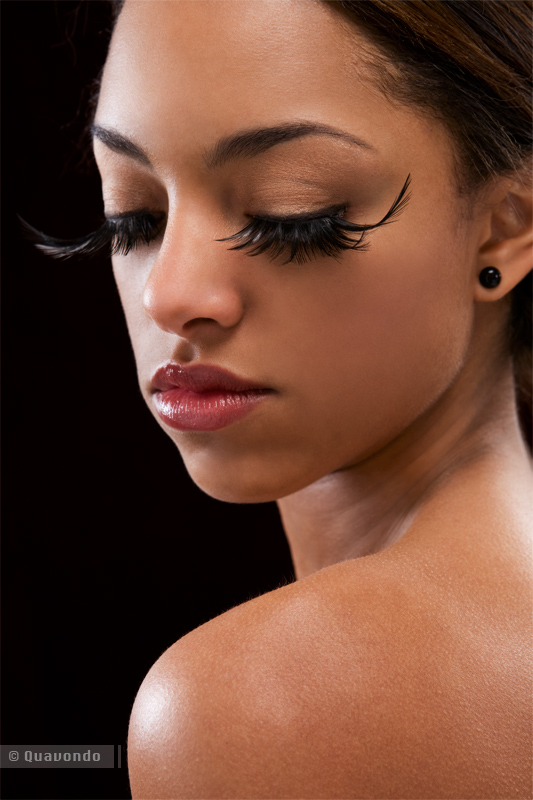 Female model photo shoot of Miss Shona by Quavondo in Portland, makeup by Madi Makeup and Hair