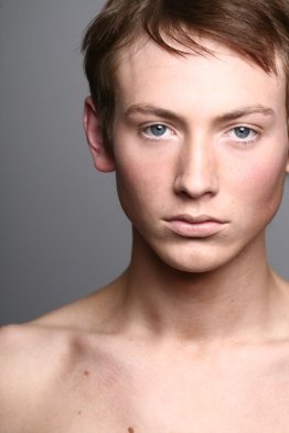 Male model photo shoot of Ian C, makeup by Elizabeth Hsieh