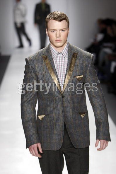 Male model photo shoot of Scott McCray in nyc fashion week 2008