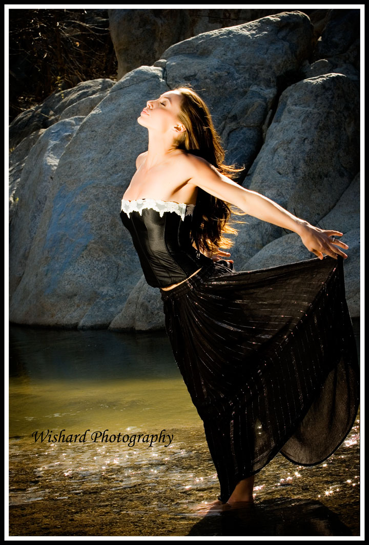 Female model photo shoot of Nancy Wishard and Tanya Rouse in The Creek
