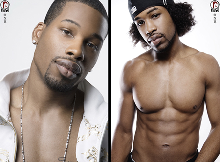 Male model photo shoot of The Love Twin in Chicago studio