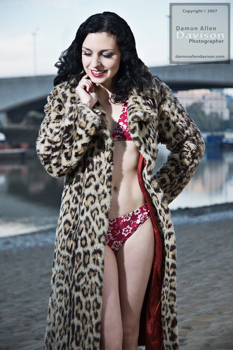 Female model photo shoot of Scarlett O by Damon Allen Davison in London Southbank