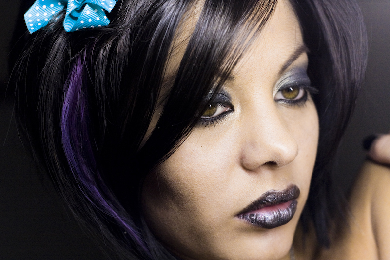 Female model photo shoot of ZombieChic Makeup