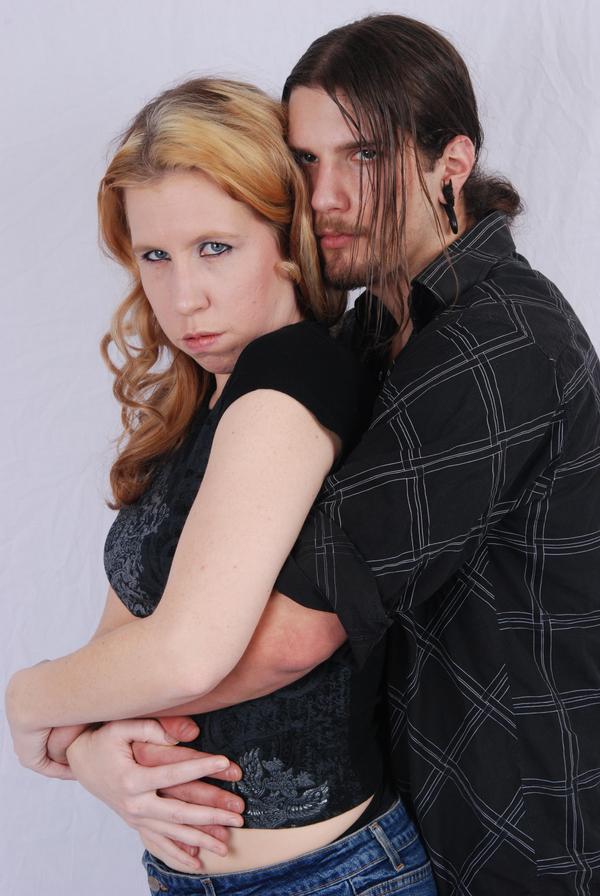 Female and Male model photo shoot of Jade S Nolen and Joe Moffett by Remembrances