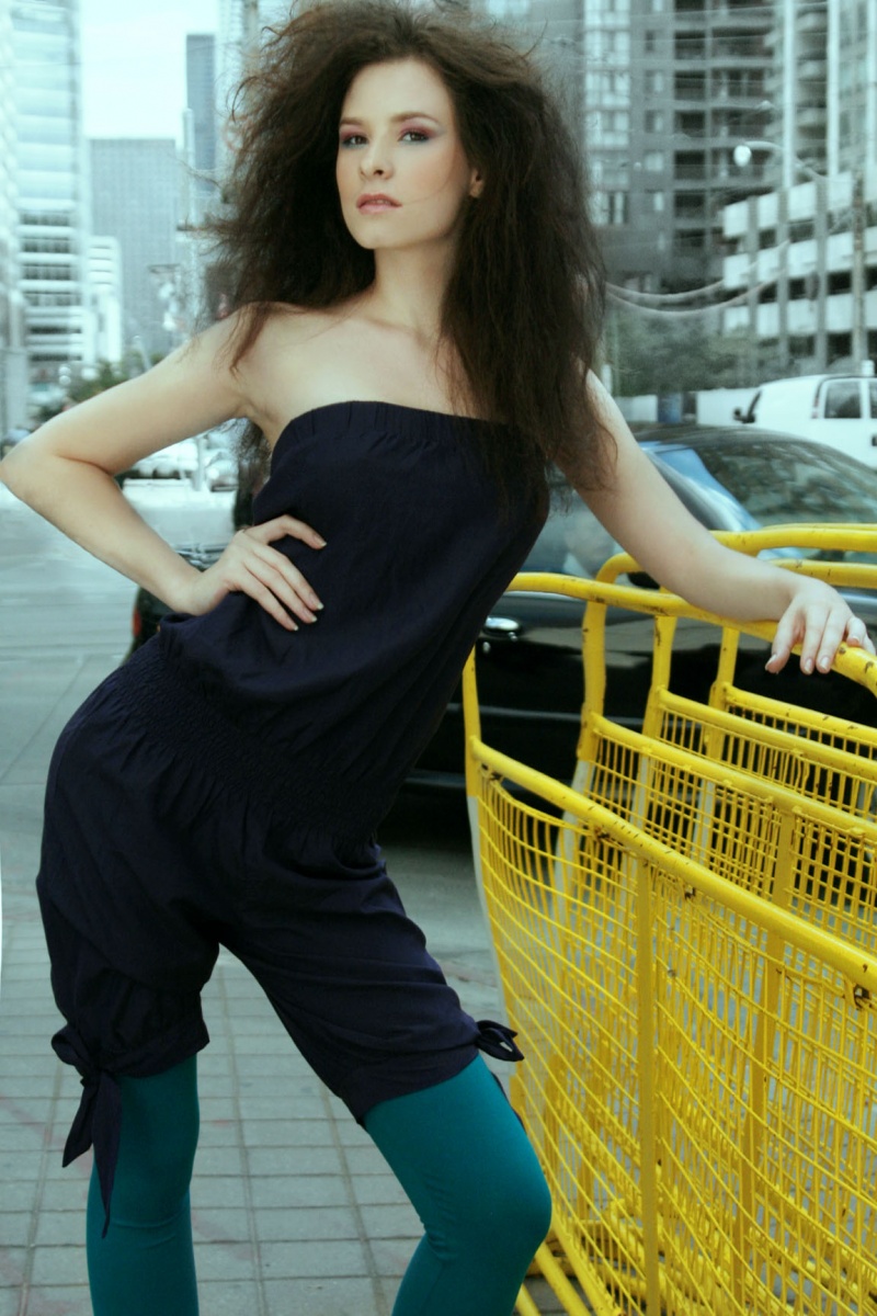 Female model photo shoot of Katya M in Downtown Toronto