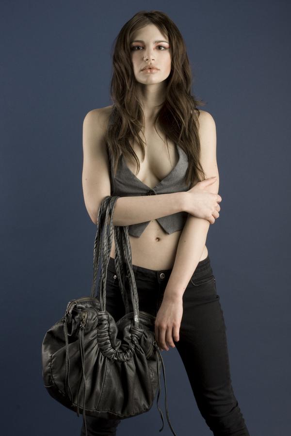 Female model photo shoot of TyGr Makeup in Hollywood 