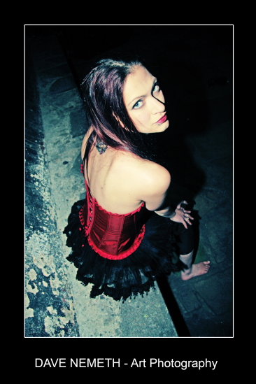 Female model photo shoot of Miki Jotalee in The Dungeons, Lea Bridge Road, London