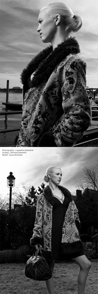 Female model photo shoot of Ultressa Diamond and Grace B by Laundrew Diamond