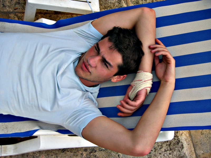Male model photo shoot of Albi in Palma Real, Varadero CU