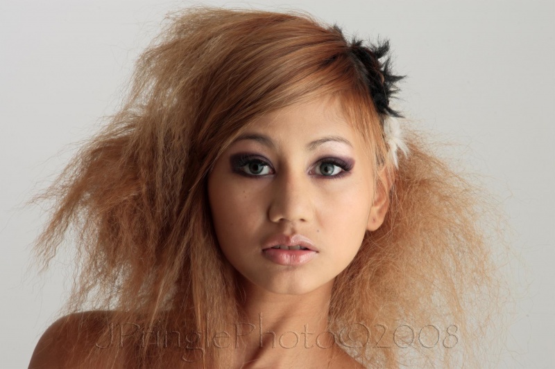 Female model photo shoot of Tammy Reynalda by John Pringle, hair styled by JILLIAN SMITH  HAIR, makeup by Lorraine Andris