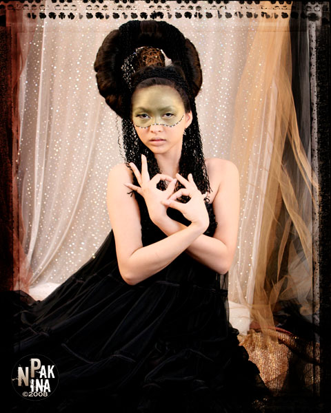 Female model photo shoot of Yingta by Nina pak, makeup by Randy IL DUCA 