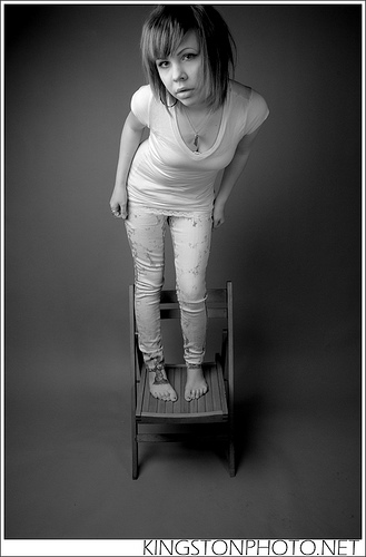 Female model photo shoot of katherine c by kingstonphoto
