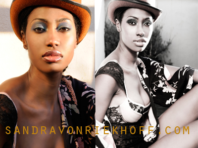 Female model photo shoot of Sandra VR, makeup by Ciara McCarthy