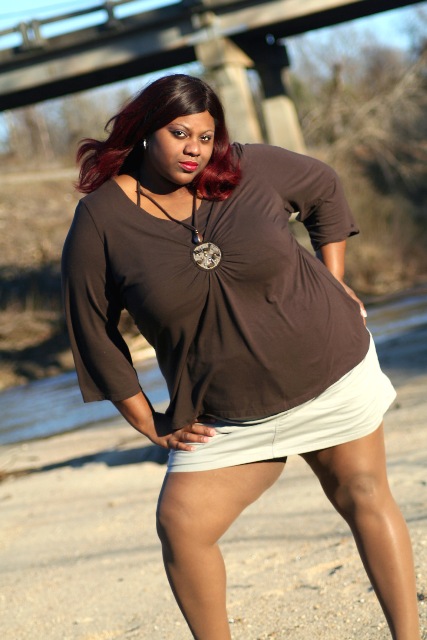 Female model photo shoot of MS TAESHA by JRM Photography in Dan River, Madison, NC