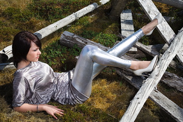 Female model photo shoot of Jonina Osk Hansen by brett ferguson in Reykjanes