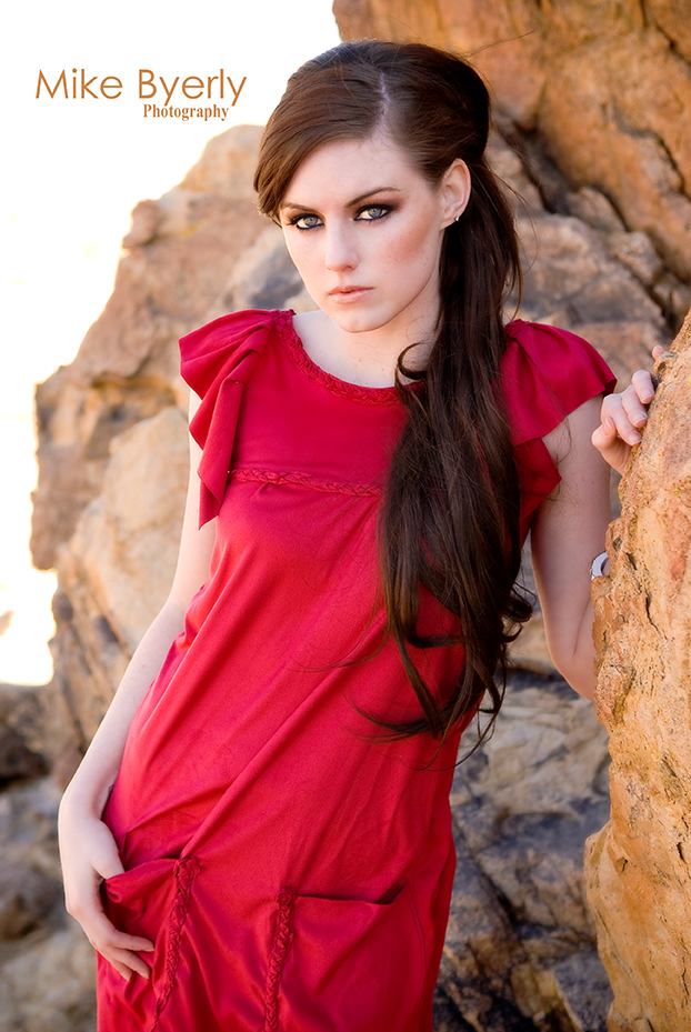 Female model photo shoot of jenniferg makeup artist and Lisa Riddle by Mike Byerly Photography in El Mirage, CA, wardrobe styled by LAUREN ELAINE- Fashion