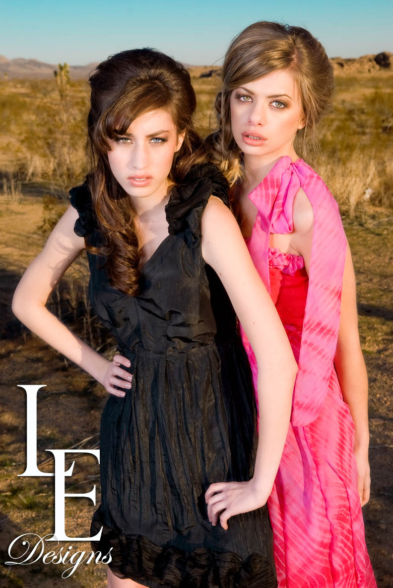 Female model photo shoot of jenniferg makeup artist and Llana Barron by Mike Byerly Photography in El Mirage, CA, wardrobe styled by LAUREN ELAINE- Fashion