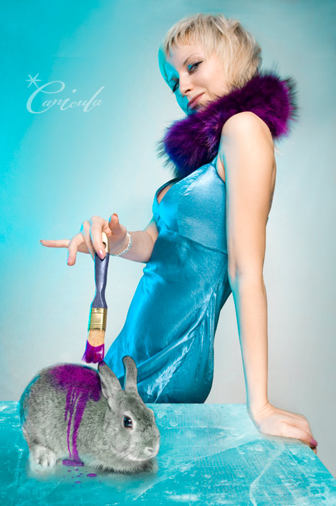 Female model photo shoot of Canicula in no animal harm