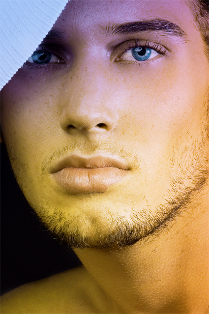 Male model photo shoot of Pascal B by Ruben De Muynck