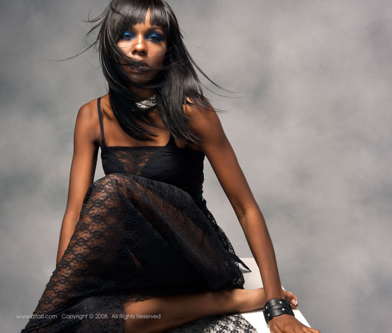 Female model photo shoot of Jacqui Davis by Blade Alexander, makeup by Jacqui Davis