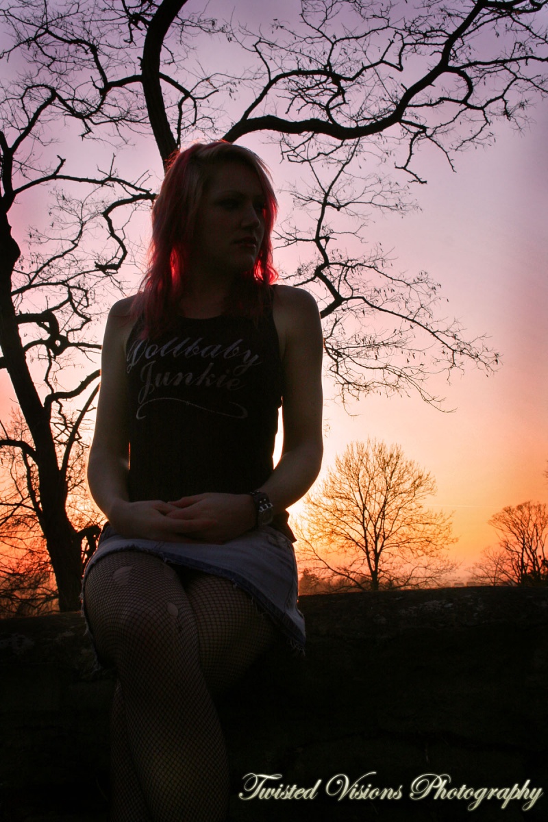 Female model photo shoot of TwistedVisions in Seend, Wiltshire