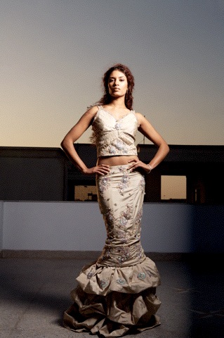 Female model photo shoot of Ambika Ragbir in India