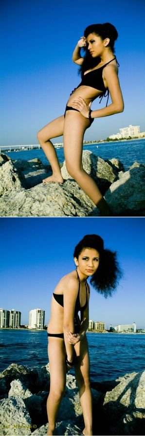 Female model photo shoot of Stacey Payne and Zoe Kelly by Cat Lemus in Clearwater beach