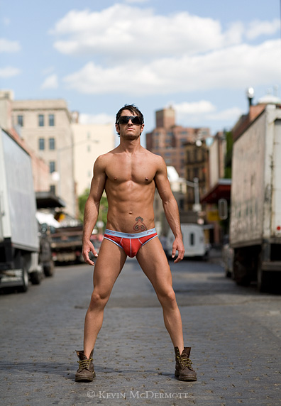 Male model photo shoot of Kevin Ashlee in NYC  Meatpacking District