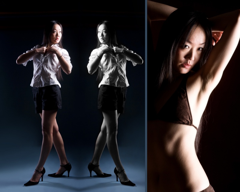 Male and Female model photo shoot of James Park-2Bephoto and MASAE in Studio