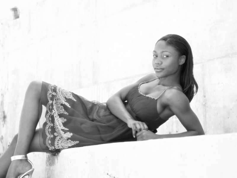 Female model photo shoot of Nik H by Heaven Touch Photograph in Blake Road, Nassau Bahamas