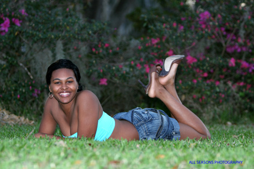 Female model photo shoot of Takiyah M