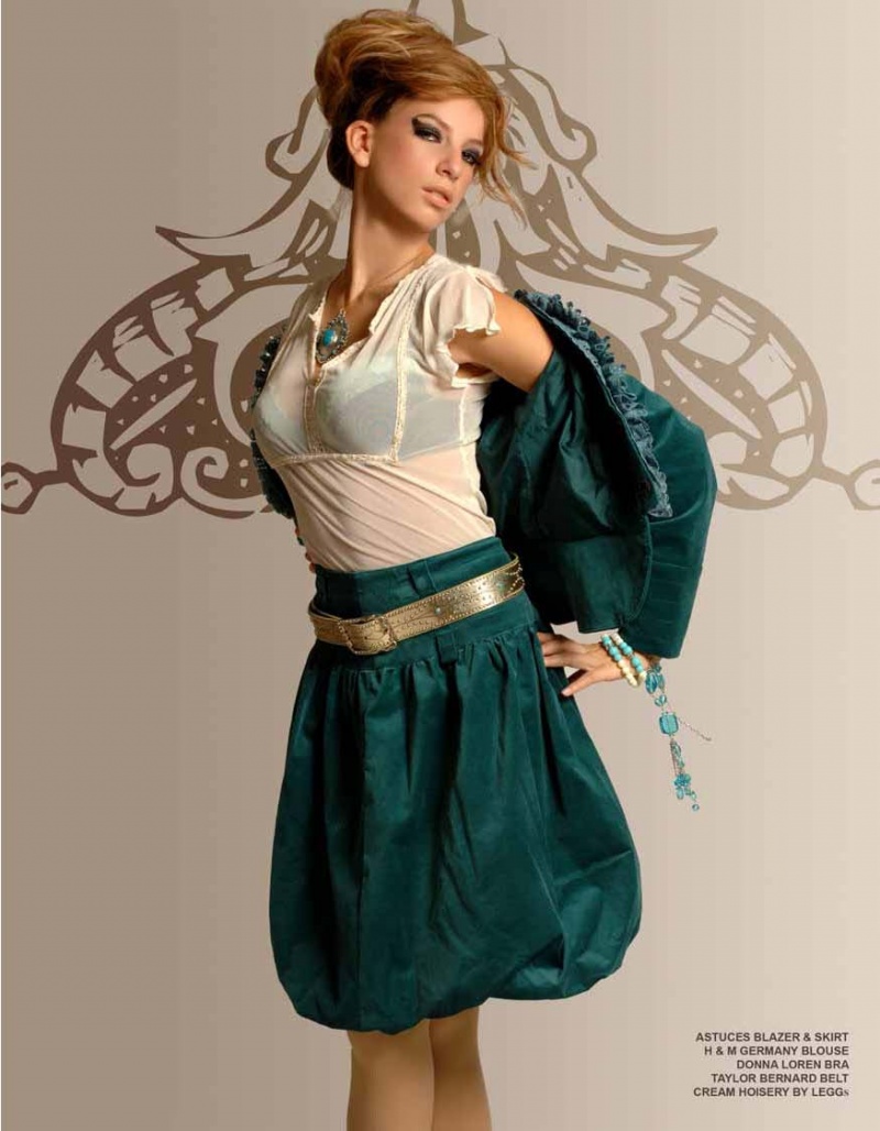 Female model photo shoot of Polina Fashion- PR