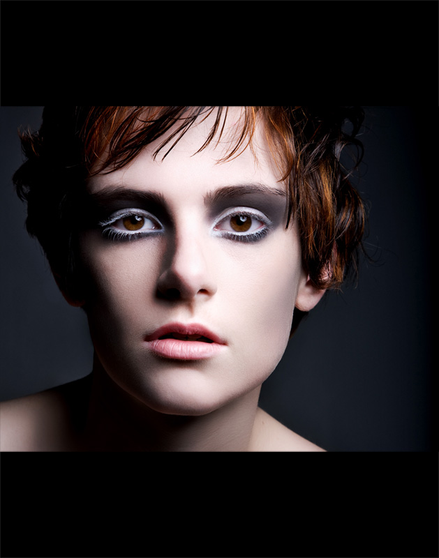 Female model photo shoot of Livia LeRynn by - NL -, makeup by v ic ki 
