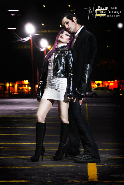 Male model photo shoot of Francisco Nunez Alfaro and Ashes Model Site in Downtown Los Angeles, makeup by no no nope